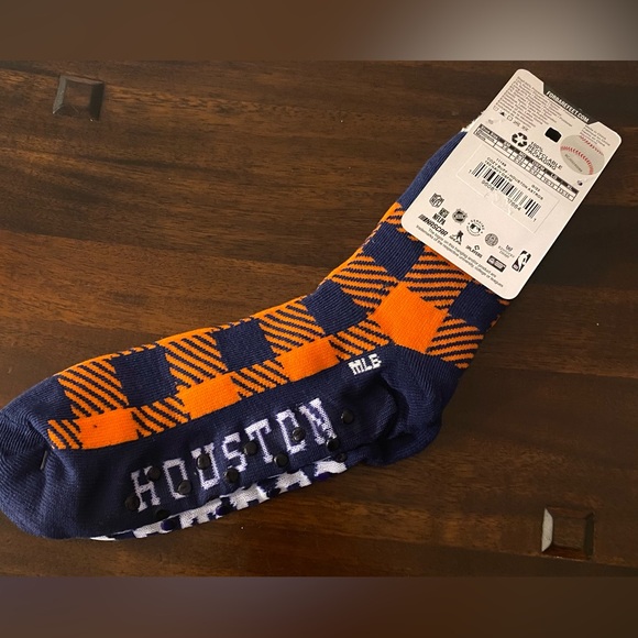 MLB Houston Astros Non-Slip Socks - Picture 2 of 5